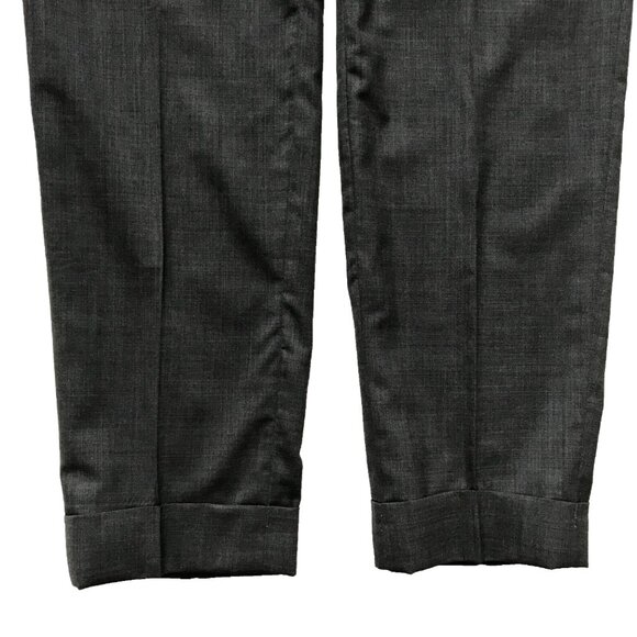 PT Torino Super Slim Pants Trousers Mens 50 34 Charcoal Gray Wool Super 130's - Picture 5 of 15